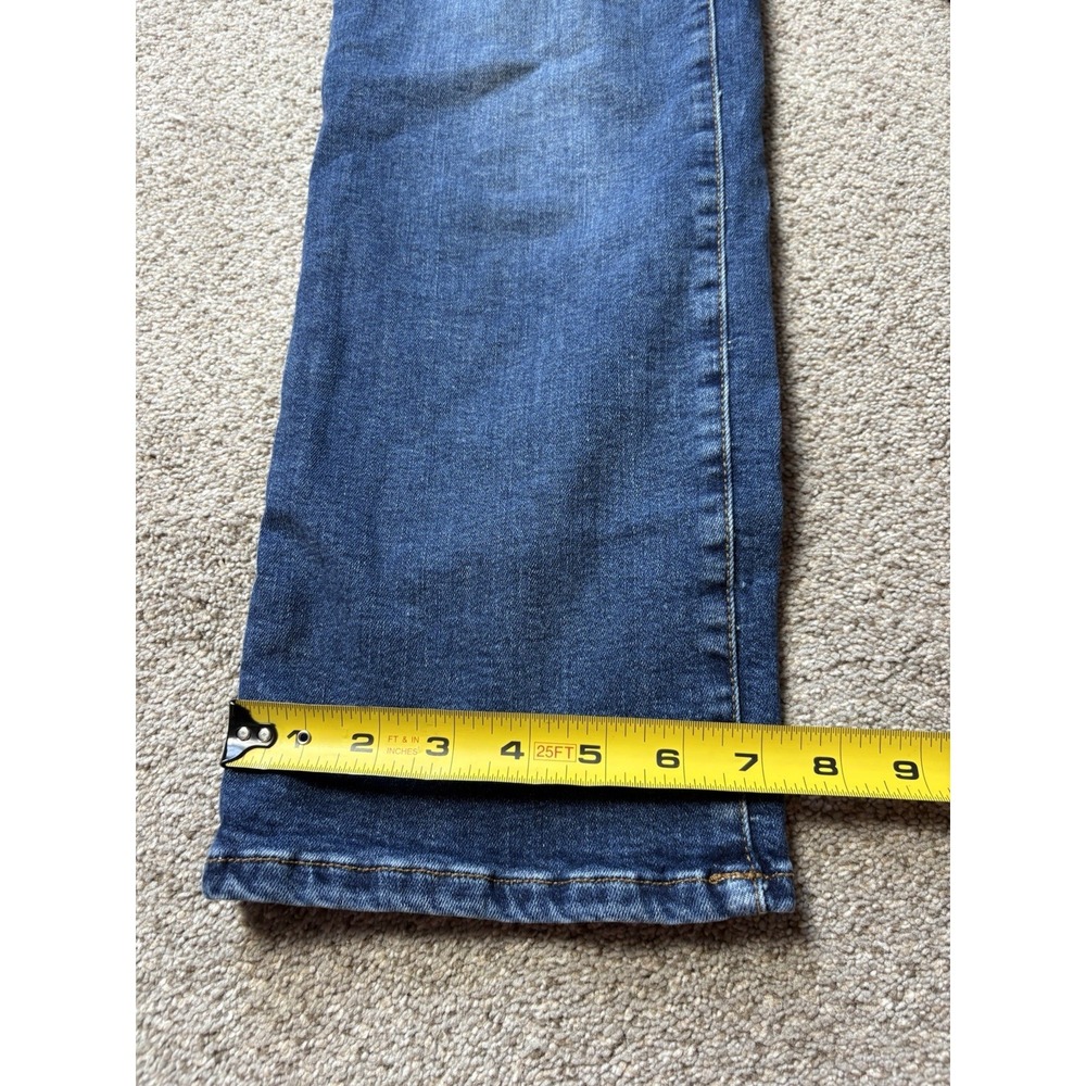 Good American Jeans Women's 8 / 29 Petite Straight High Rise Stretch Medium Wash - Picture 7 of 7